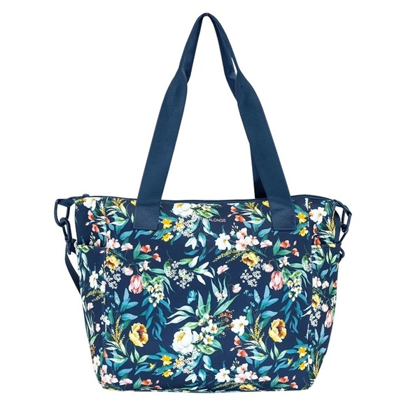 NEW Mytagalongs Floral Blue Tote Bag - Picture 1 of 8